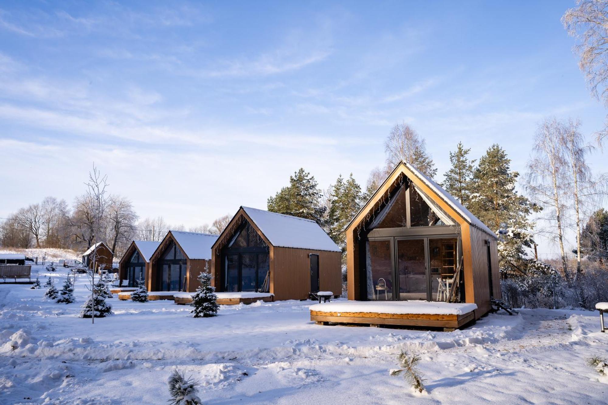 Gulbity Camp Villa Ngoại thất bức ảnh